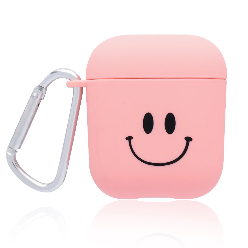 01 Жесткий ПК чехол для AirPods 2 1 чехол милые наушники защита Капа для Airpods 2 с кольцом на палец чехол Чехол для Airpods 2 Чехол - Цвет: 01