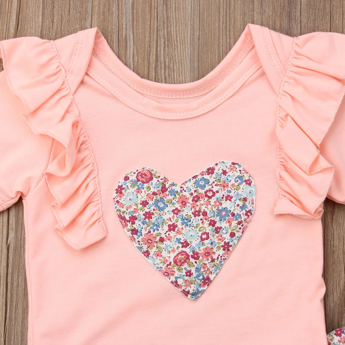 Одежда для новорожденных девочек одежда с принтом в виде букв комбинезон