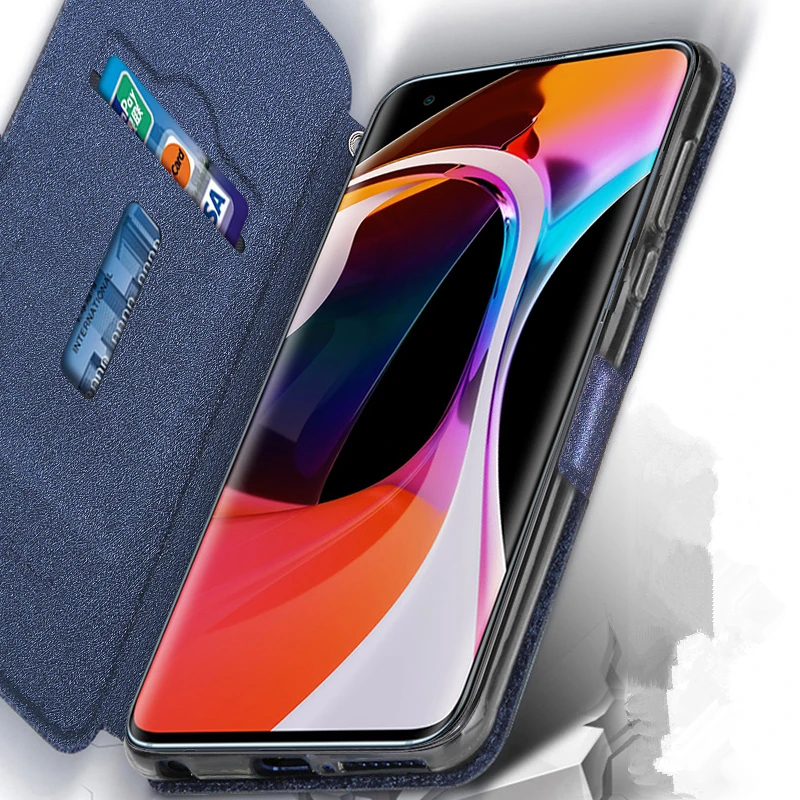 

Mofi Cover For Xiaomi 10 Pro Case Cover For Xiaomi 10 Case Silicon Leather For Xiaomi 10 Phone Case Cover Shell With Card Slot