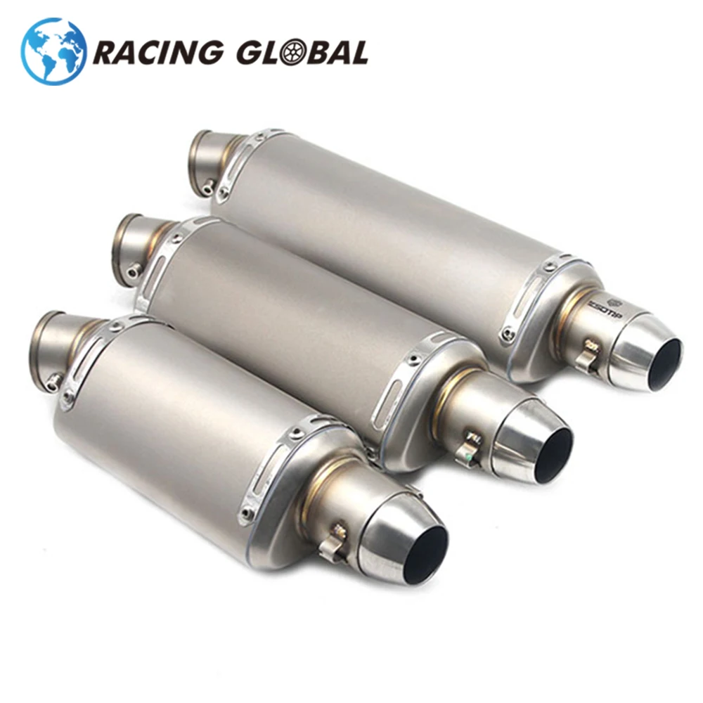 

ALCON-Racing Модифицированная выхлопная труба мотоцикла без шнуровки выхлопные трубы для мотоцикла ATV Dirt Bike скутер 310 мм 370 мм 440 мм