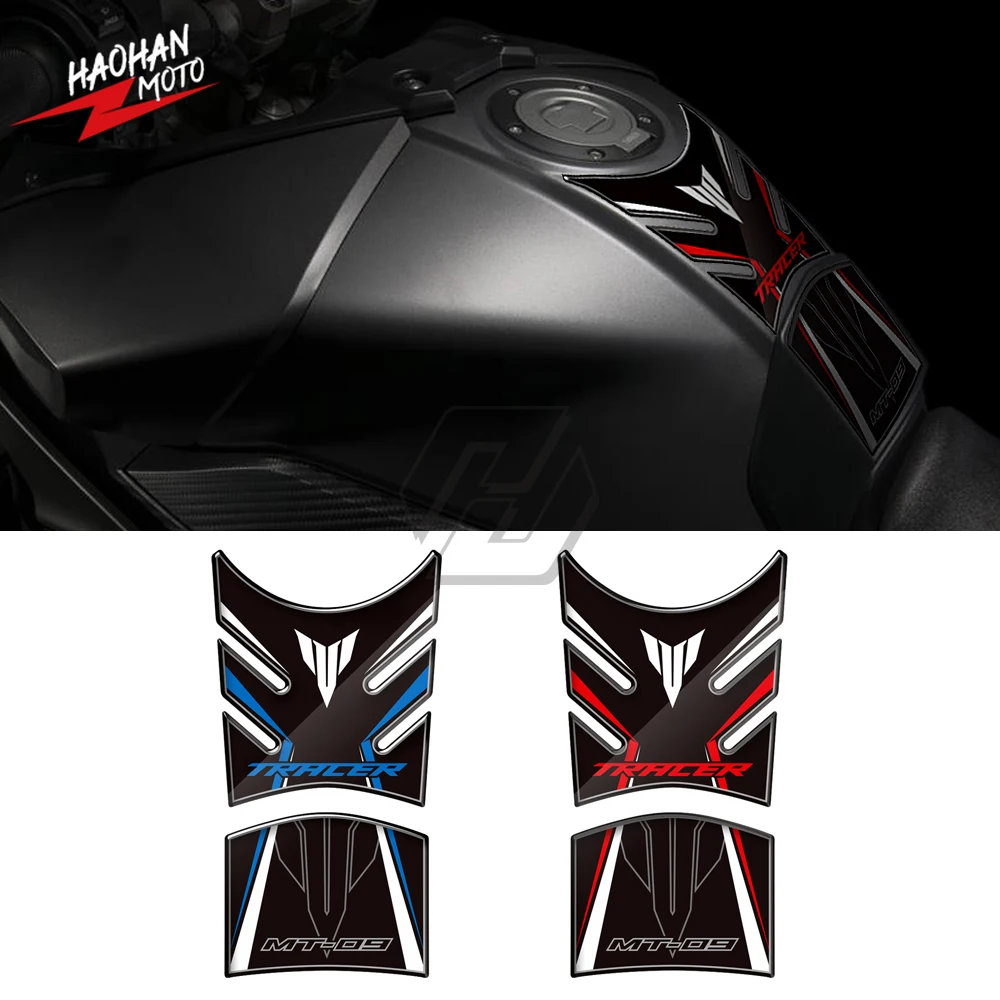 

For Yamaha MT-09 Tracer 2014-2018 3D Resin Motorcycle Tank Pad Protector