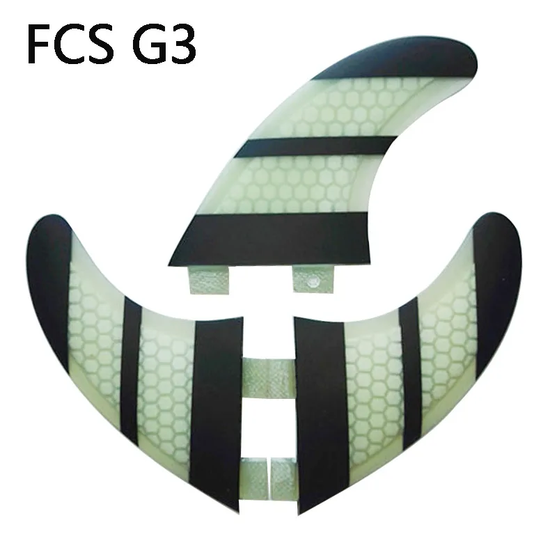 Синий SRFDA плавник для серфинга FCS/плавники quillas quilhas Keels 3 шт. высокое качество FCS-G5 соты стекловолокна хвост серфинга двигатели руль - Цвет: Синий