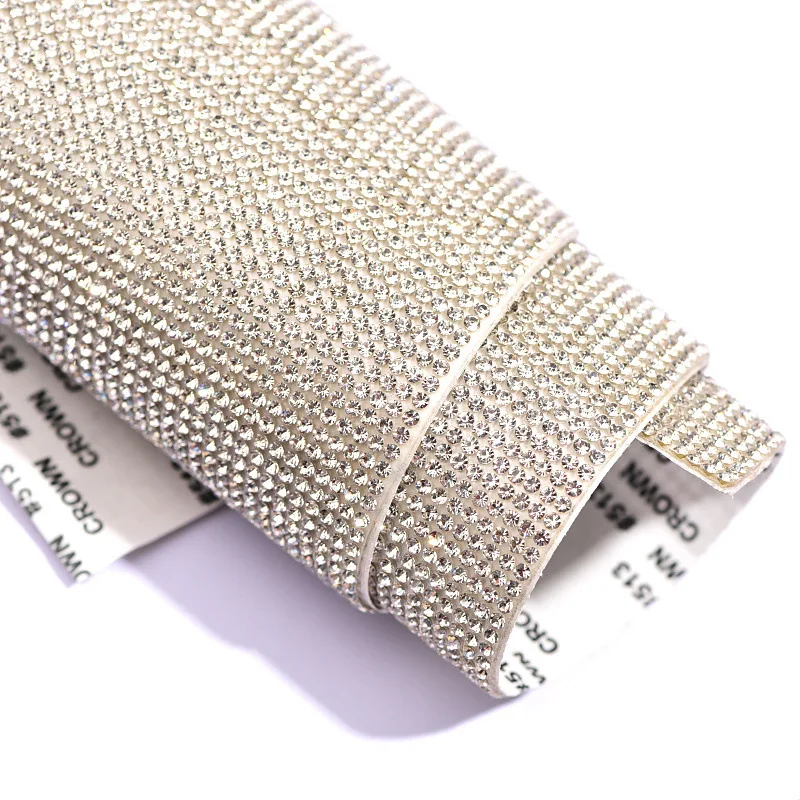 

Glass mesh drill row drill double-sided adhesive drill piece DIY rhinestone mobile phone beauty shell car drill sticker accessor
