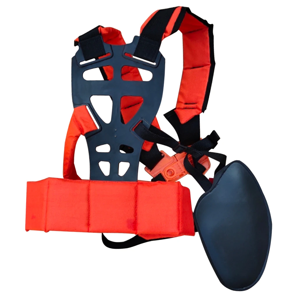 

Double Shoulder W Shape Harness Strap Comfortable Labor Saving Strimmer Padded Belt for Brush Cutter Trimmer Garden Pruner
