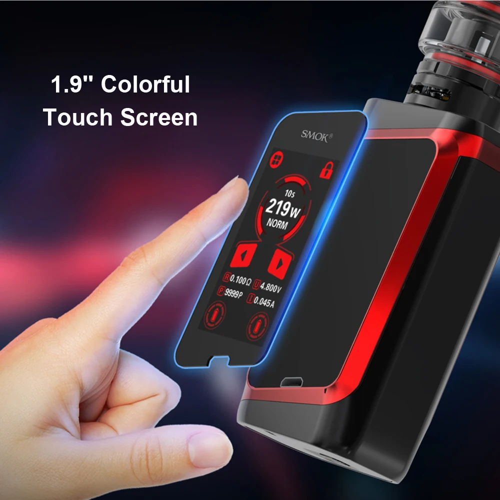 Оригинальная электронная сигарета SMOK Morph 219 в комплекте Вт вейп бокс с баком для