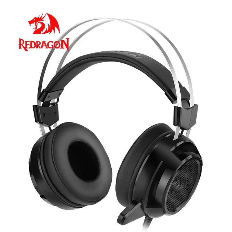 Redragon SIREN H301 игровая гарнитура геймер USB для ПК PS4 Xbox переключатель Объемного Звучания Pro проводные компьютерные стерео гарнитуры с микрофоном