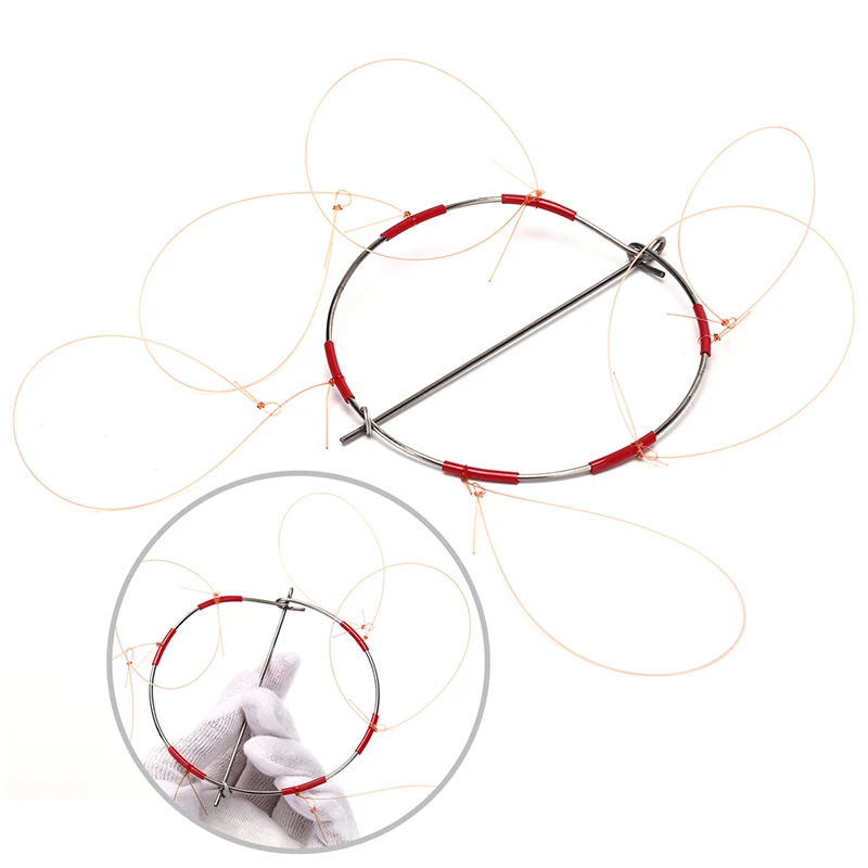 Нержавеющая сталь Краб граббер захвата инструмент зажим Щука ловушка