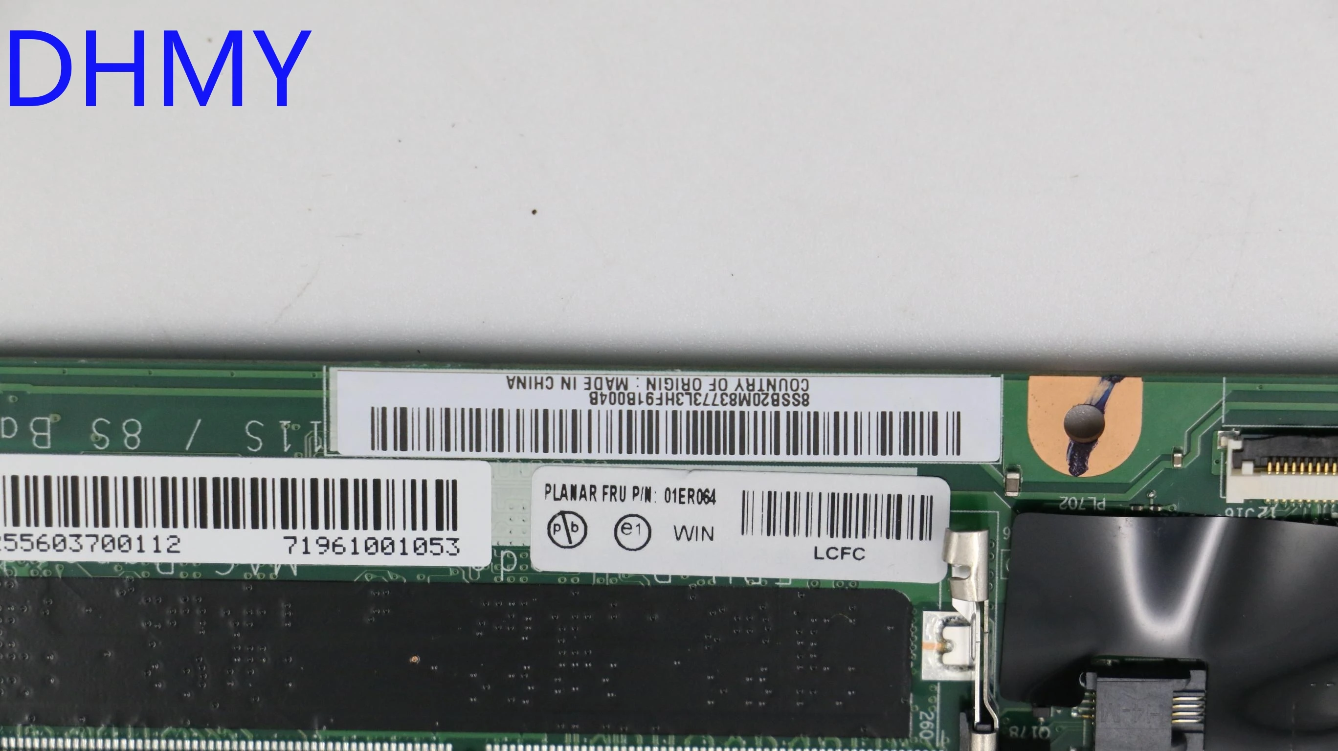 

Original laptop Lenovo ThinkPad T470s motherboard main board i5-7300 UMA 8g 01ER064