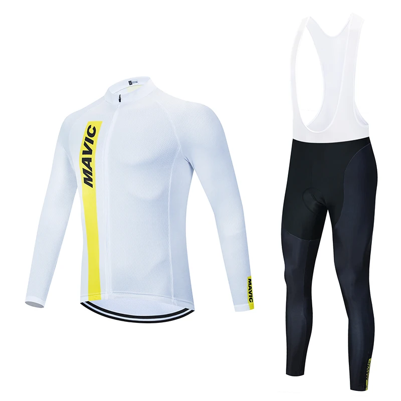 Mavic 2019 осенняя и зимняя одежда для велоспорта Мужская Флисовая с длинными