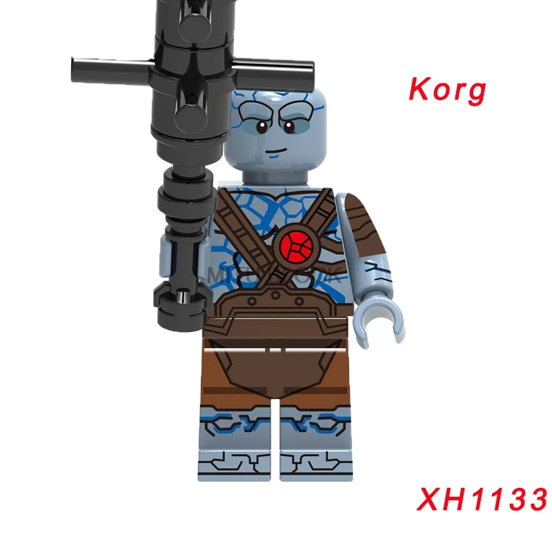 xh1133 Single Sale Avengers 4 End Game Space Suit With Micro Figures Tony Stark Thor Hawkeye For Children Toys Building Blocks - Цвет: xh1133