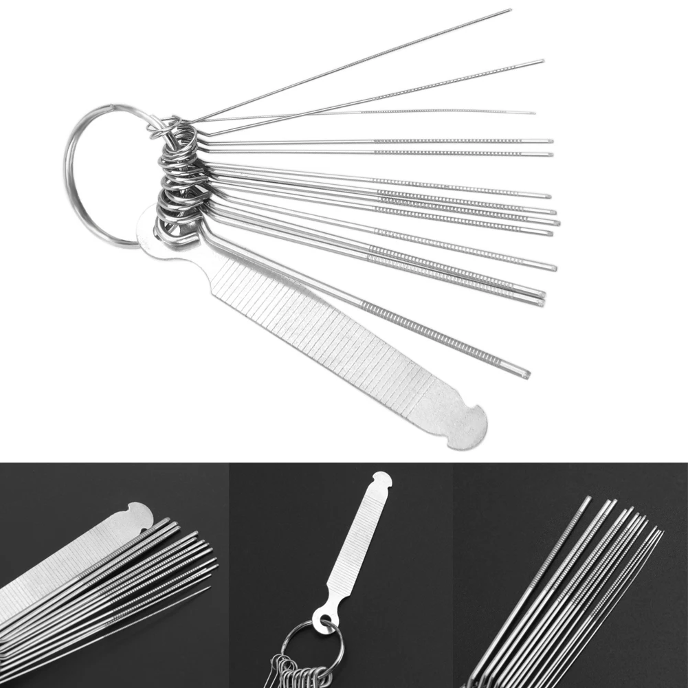 Набор для записи гитарных гаек и прорезей набор стержней пилы инструментов