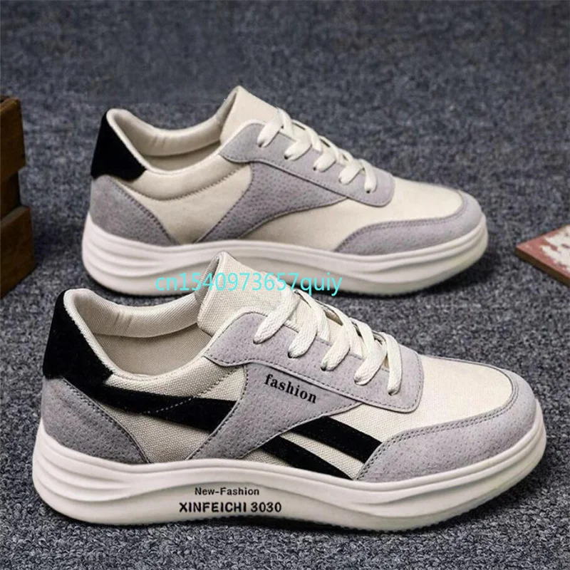

New fashion trend men's casual shoes spring and autumn high-quality student sports shoes outdoor running training canvas shoes