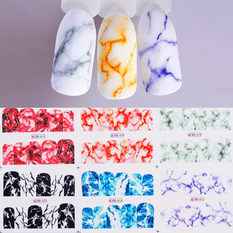 12 рисунков большой лист водная наклейка Красочные смешанные наклейки переводные