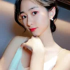 Новые Классические металлические серьги с перекрестными жемчужинами для женщин 2021 корейская мода ювелирные изделия для свадьбы вечеринки Роскошные серьги для девочек Аксессуары