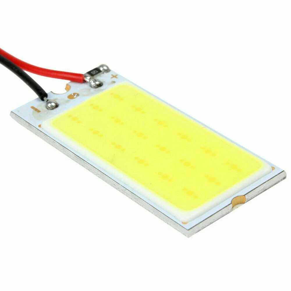 Discount! 5Pcs / 10Pcs White COB 18 LED Plate Car Interior Dome Light Bulb T10 Festoon 12V Lights Wholesale Quick delivery CSV | Автомобили
