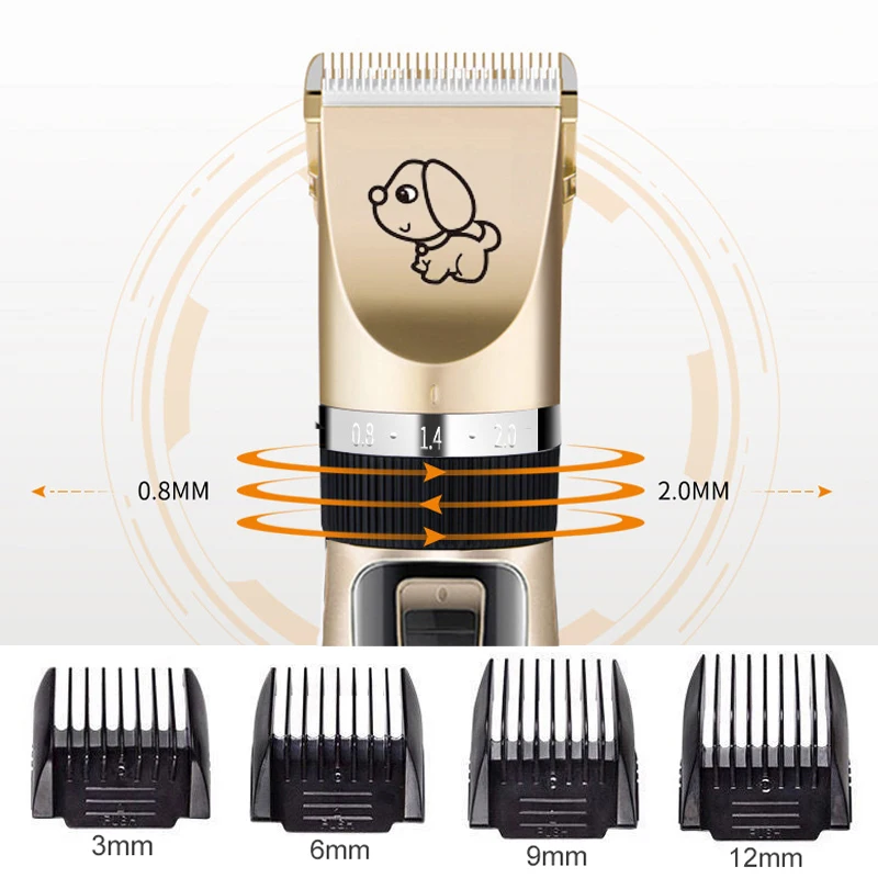 Машинка для стрижки собак триммер груминга домашних животных (кошек кроликов)