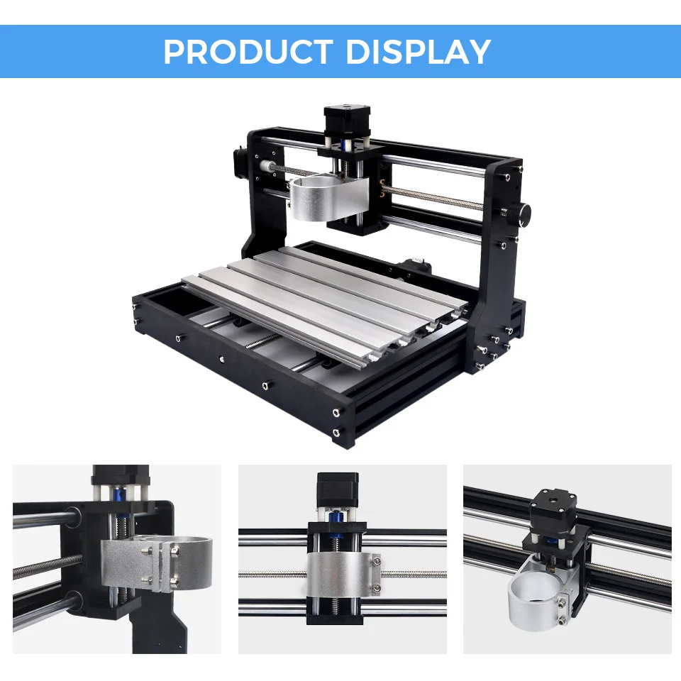 Daedalus CNC Z-Axis для гравировального Станка 3018 Pro 52 мм шпиндель аксессуары фрезерного