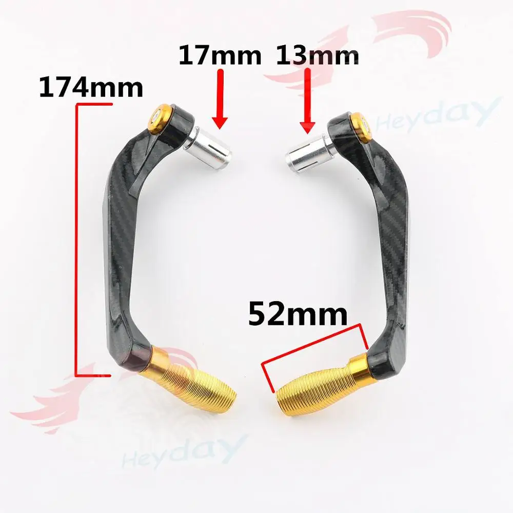 7/8 дюйма универсальные Защитные чехлы для рычага тормоза мотоцикла Honda Yamaha Suzuki