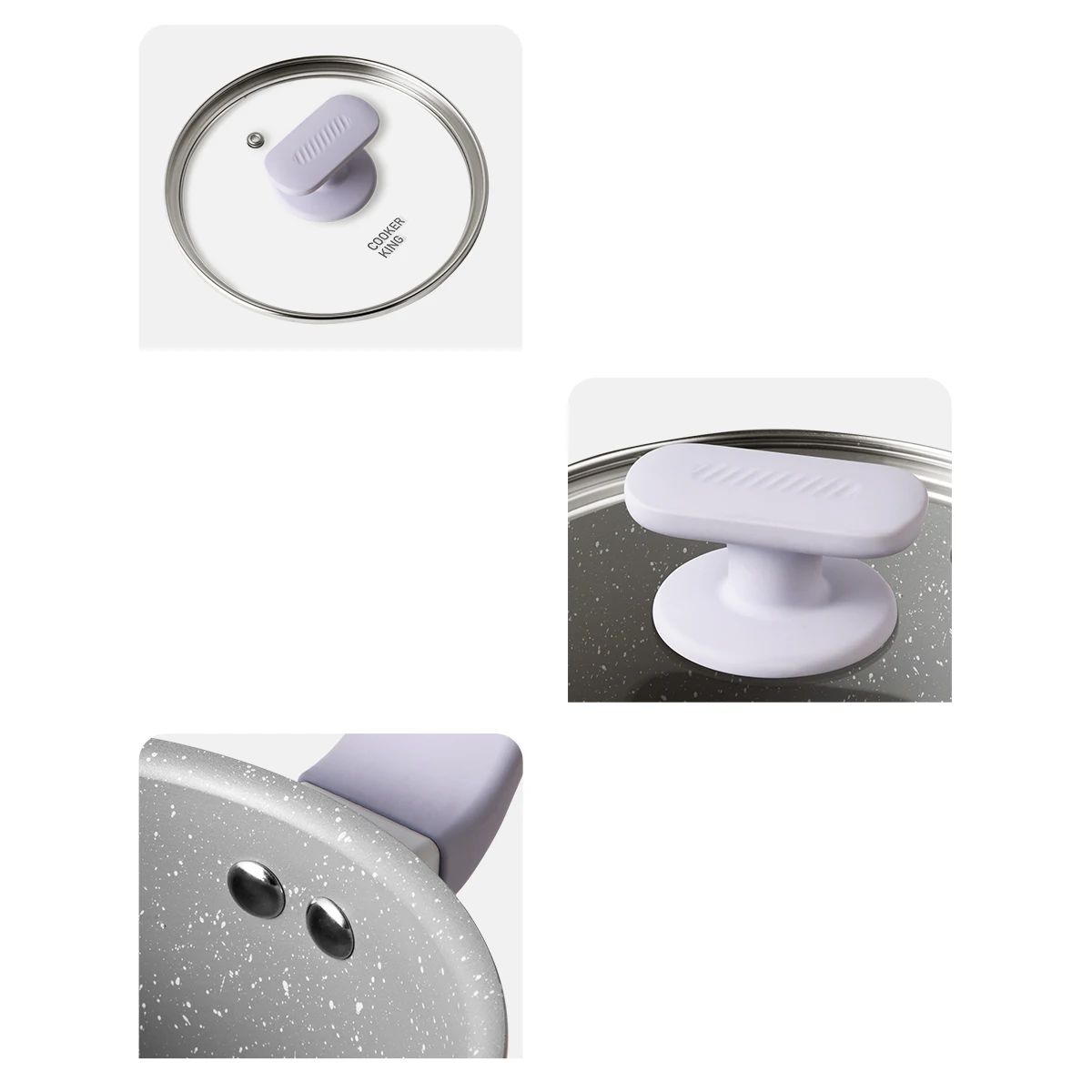 Плита KING Macaron с антипригарным покрытием молочный горшок кастрюля для супа