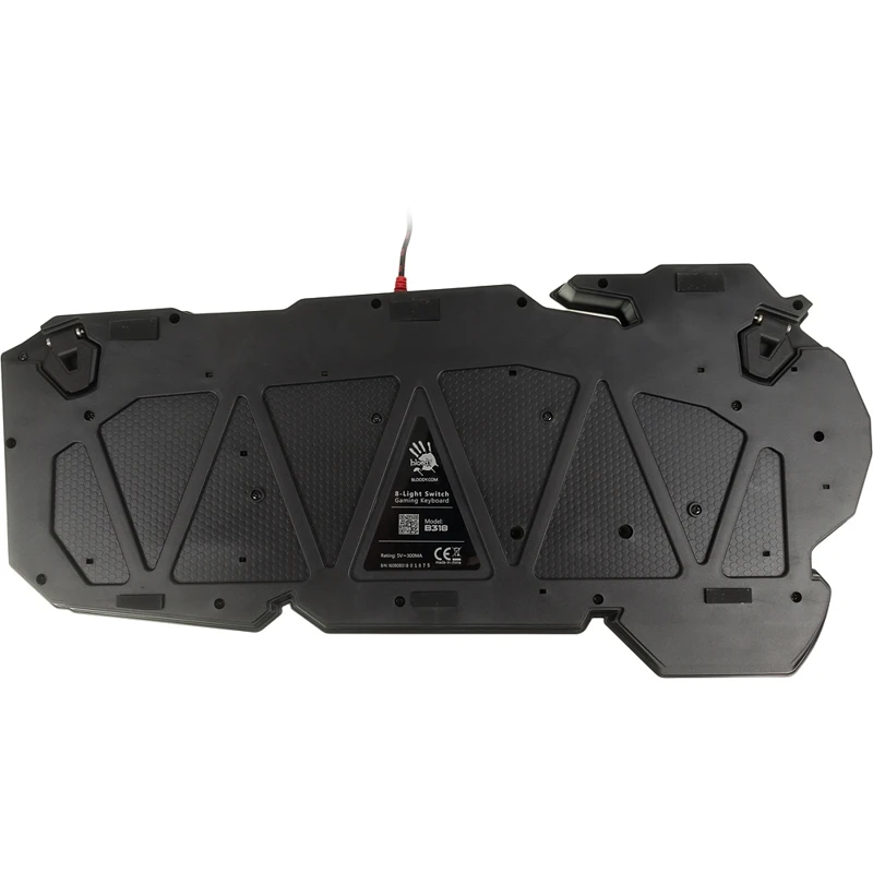 Клавиатура A4 Bloody B318 черный USB Multimedia for gamer LED|Клавиатуры| |