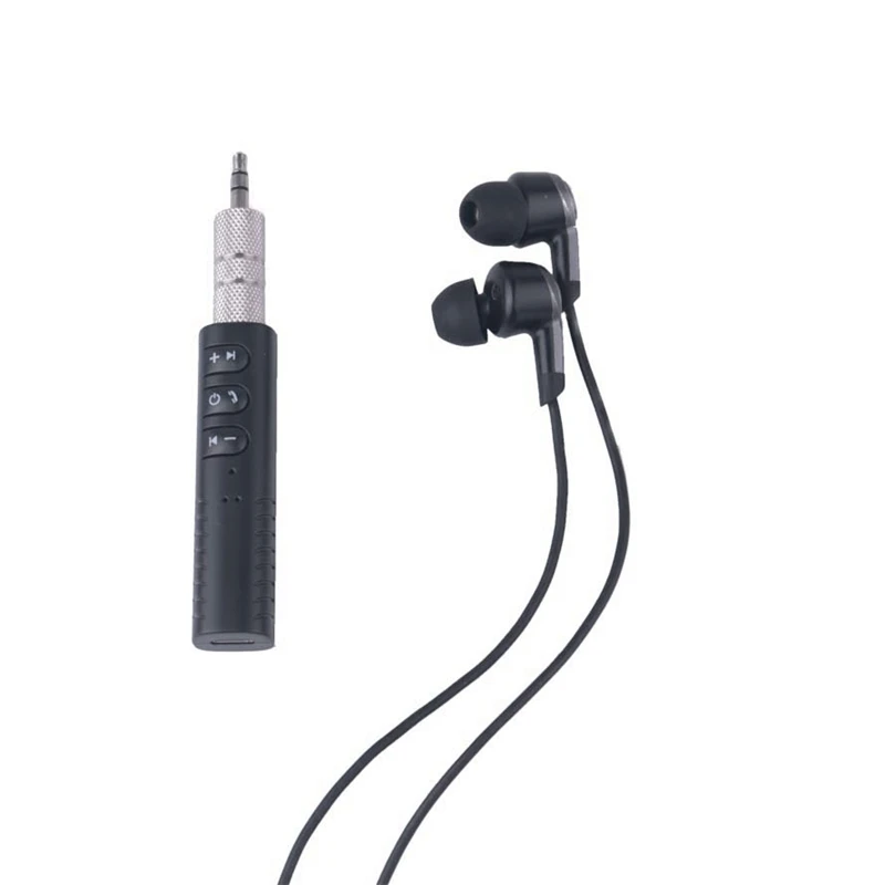 

2Pcs Bluetooth Audio Adapter 3.5mm AUX Adapter Bluetooth V5.0 Transmitter Receiver Wireless AUX Audio Music