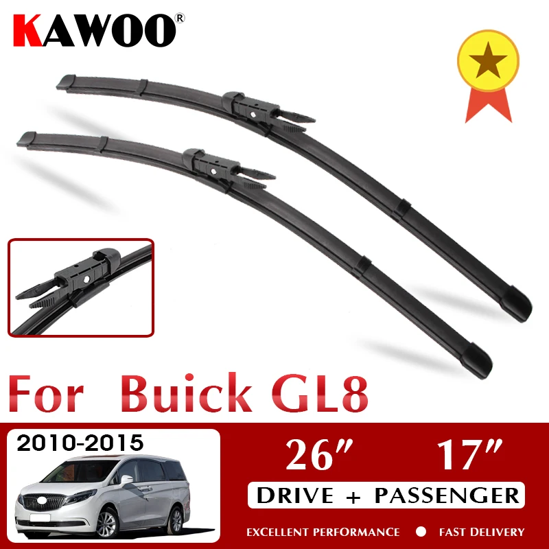 Автомобильные щетки KAWOO Щетка стеклоочистителя 26 &quot+ 17&quot для Buick GL8 2010 - 2015 Авто
