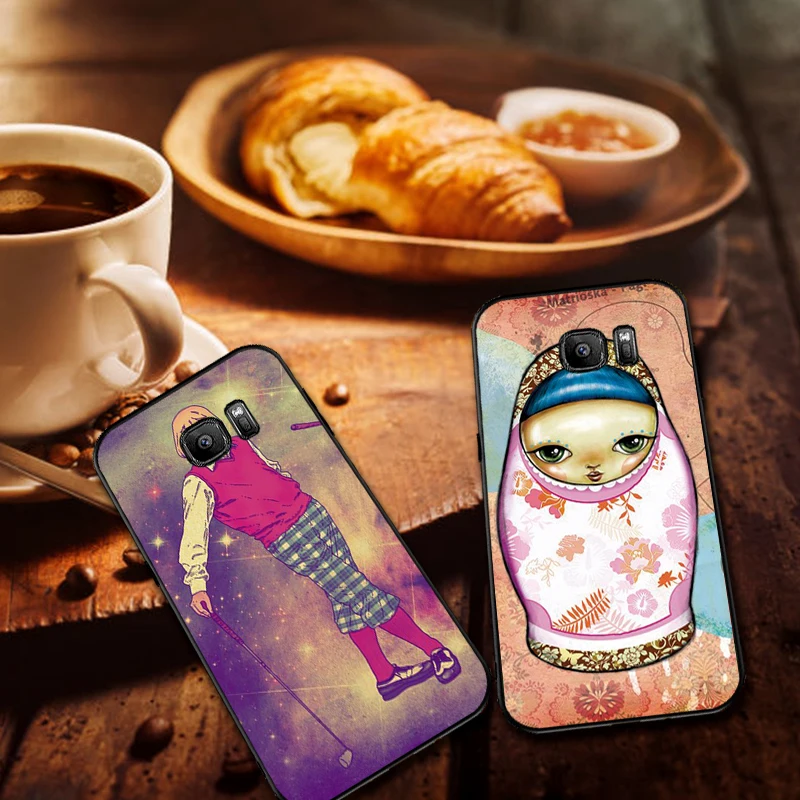 Mobile Phone Cases for Samsung A5 3 6 7 8 9 10 A10 A20 30 40 50 60 70 M40 Soft Silicone Cover Colourful | Мобильные телефоны и