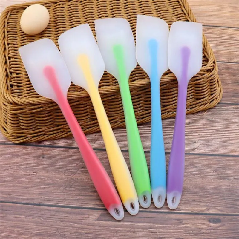 

Baking Tools Spatula Translucent Mini Silicone Spatula Baking Scraper Cream Heat-Resistant Kitchen Utensils baking accessories
