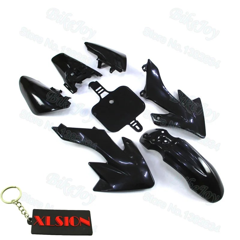 Black Fairing Plastic Fender Body Kits For CRF50 XR50 Thumpstar SSR Pit Dirt Bike SDG DHZ GPX 50cc 70cc 90cc 110cc 125cc |