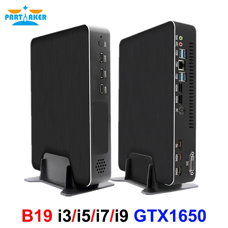 

Gaming Desktop PC Intel Core i9-9900 i7-9700 i5-9400F GTX 1650 GDDR6 4GB 2*DDR4 Mini PC Windows 10 M.2 PCIE 4K HDMI2.0 DP WiFi