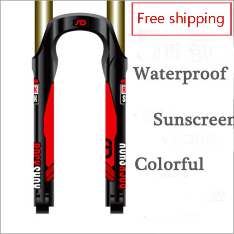 Наклейки на велосипед виниловые водонепроницаемые наклейки для горных