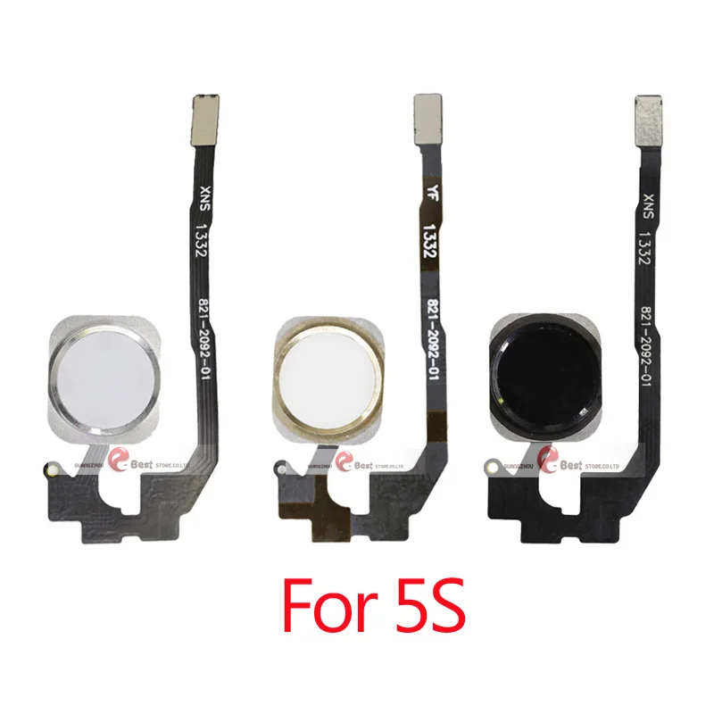1 шт. кнопка Home с гибким кабелем для iPhone 5 5C 5S 6 6plus 6s Plus 8 7 7 plus кнопка Home Flex в сборе