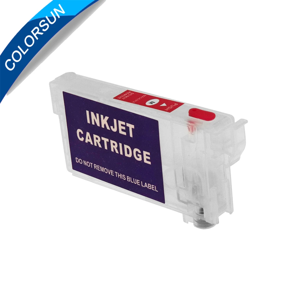 Многоразовый чернильный картридж Colorsun T3581 T3591 T35 T35XL для Epson WF 4720DWF 4725DWF 4730DWF без