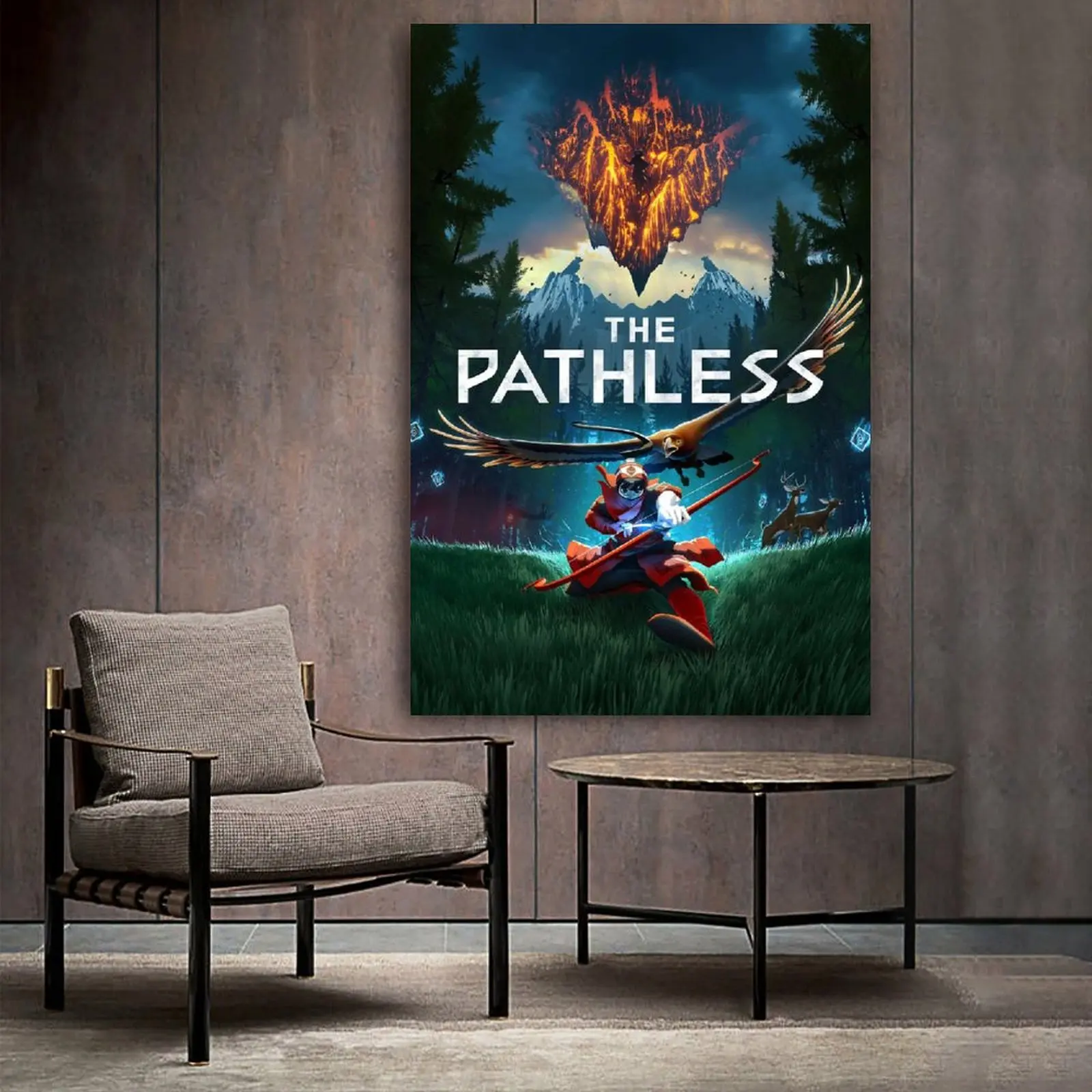 

The Pathless Movie & Video Game JourneyAbz Canvas Art Poster and Wall Art Picture Print Modern Family bedroom Decor Posters