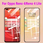 3D полное клеевое закаленное стекло для OPPO Reno 4 5G полное покрытие 9H пленка Взрывозащищенная Защита экрана для OPPO Reno 4 Lite 5G