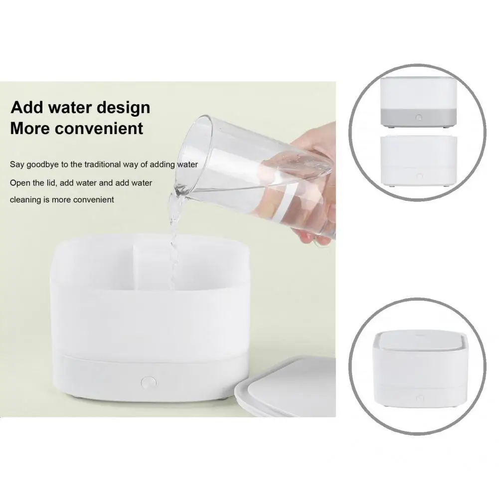 

Durable Ultrasonic Cool Mist Oil Diffuser Humidifier Multi-Function Mini USB Humidifier Top Filling for Travel