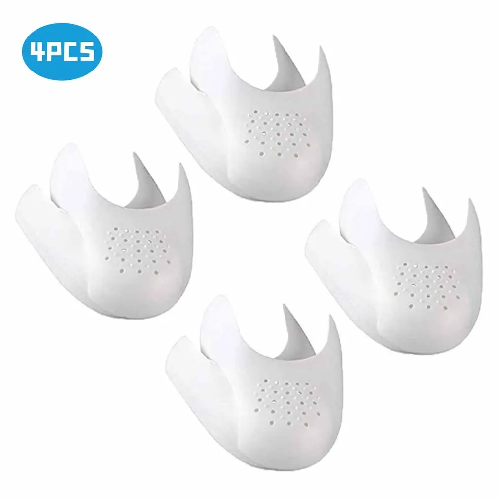 

4 Paires Shoe Shield Sneaker Anti Crease Toe Caps Protector Stretcher Expander Shaper Support Pad Shoes Accessories