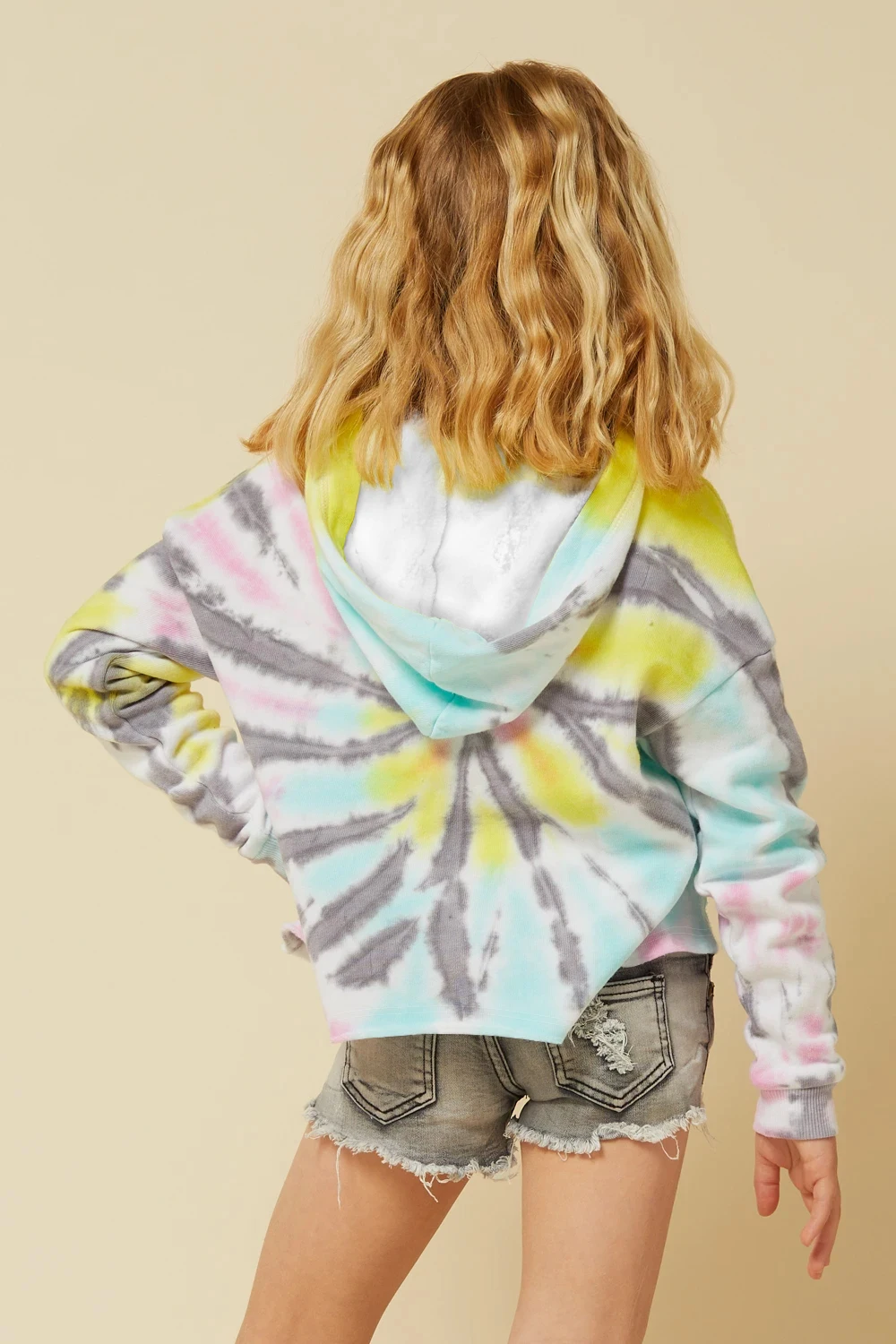 Модные короткие толстовки для девочек с объемным цветком детские пуловер в