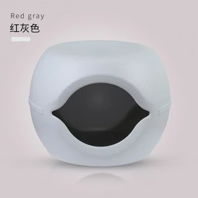 

Cat Nest Four Seasons Universal Closed Villa Summer Net Red Cat House Stool Cat House Pet Puppy Bed