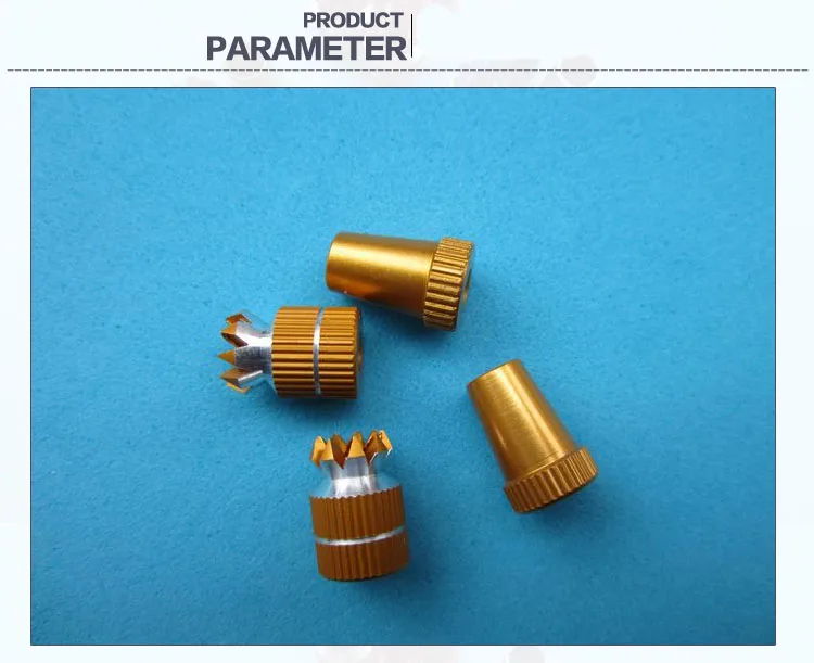 1 пара металлических противо