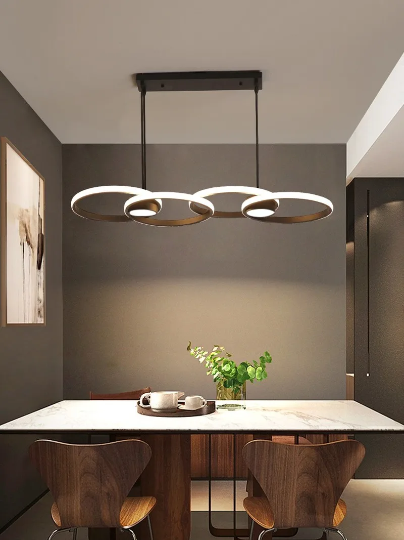 

Postmodern Chandelier Luxury Restaurant Pendant light Creative Personality LED Dinning Room Hanging light Living Room Decoration