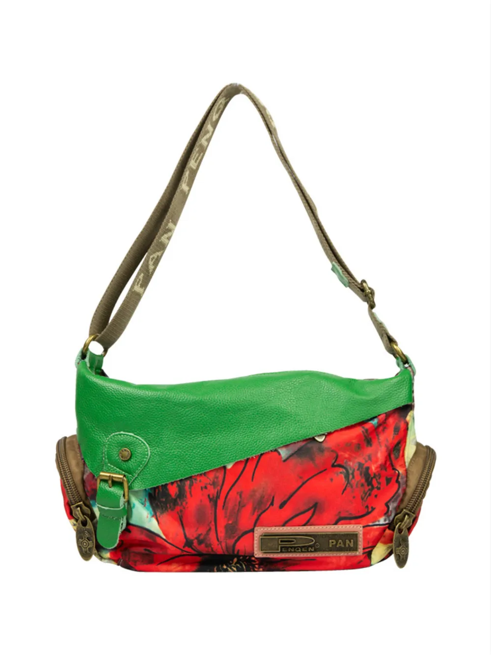 Женские сумочки женские сумки через плечо с цветочным принтом сумки-мессенджеры