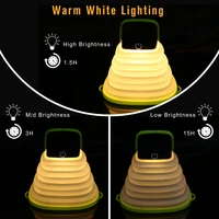 colorful inflatable solar light frosted outdoor camping lamp lantern waterproof rechargeable emergency light for emgc