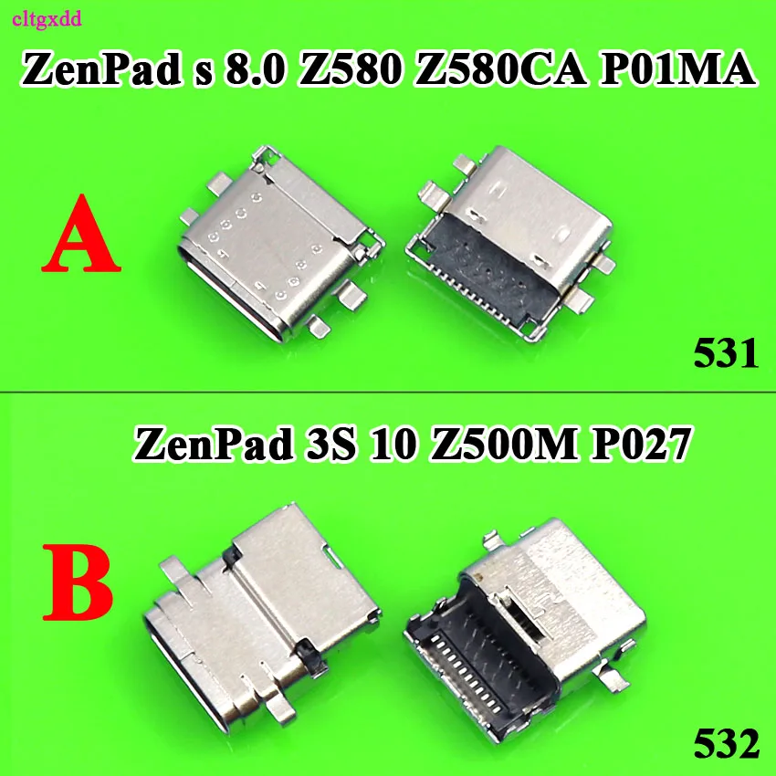 Разъем зарядного устройства usb Type-c для Asus ZenFone 3 Ultra ZU680KL ZenPad s 8 0 Z580 Z580CA P3S 10 Z500M P027 P01MA