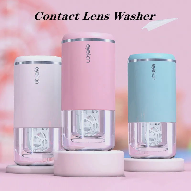 Уход за глазами Омыватель контактных линз мультфильм контактные линзы