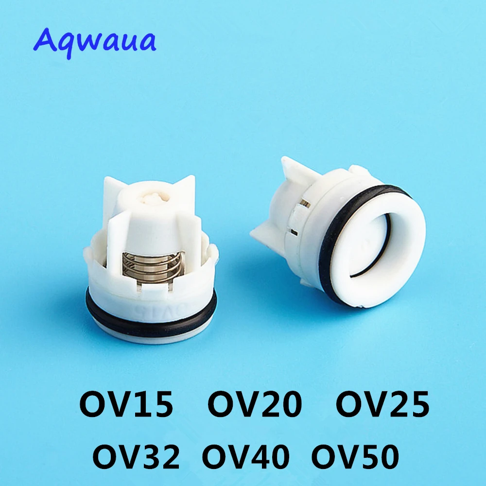 Обратный клапан для воды Aqwaua OV15-OV50, обратный Соединительный клапан для душевой лейки, аксессуары для ванной комнаты, односторонний контроль воды OV15-50 - изображение