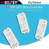 miboxer new fut044 dc12 24v rgbw led strip controller 2 4ghz wireless rf max 15a for rgbw rgbww led strip light dimmer