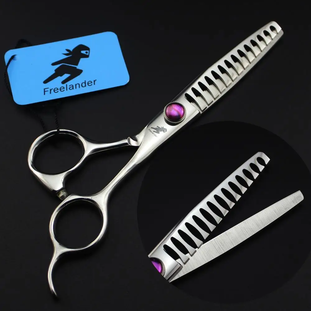 6 дюймов машинка для стрижки волос 14 зубцов ножницы истончения кости рыбы