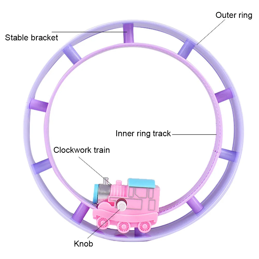 Детский Заводной трек игрушечный автомобиль автомобили круг вращающийся поезд