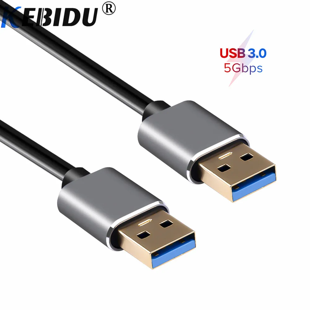 Кабель-удлинитель Kebidu USB Папа-папа 3 0 для ПК радиатора жесткого диска |